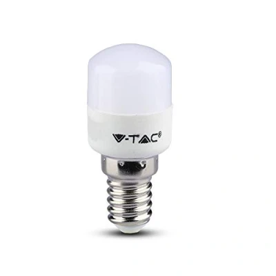 Image of V TAC 2W (20W) Energy Saving ST26 LED Bulb 20W Equivalent with Samsung E14 SES (Small Edison Screw), 6400K White Non Dimmable [Energy Class A+], VT 202