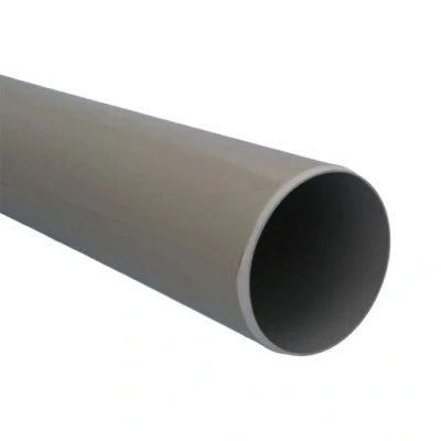 Image of Davant Solvent Soil Plain End Pipe 110mm x 3m Olive Grey