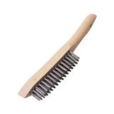 Image of Draper Heavy Duty 4 Row Wire Scratch Brush, 310mm