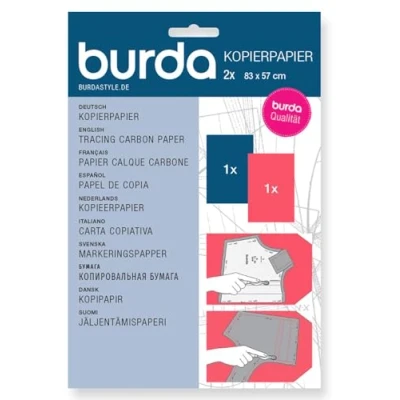 Image of Burda Tracing Carbon Paper Blue 1 x Red, One Size, Z001609