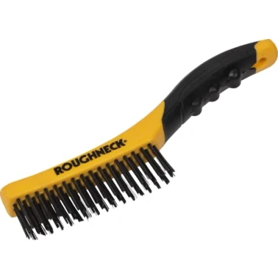 Image of Roughneck ROU52044 Heavy Duty Shoe Handle Wire Brush