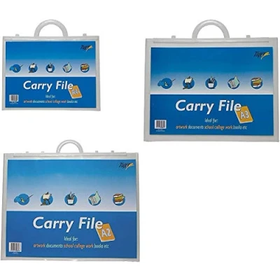 Image of Mapac Clear Project Bag A3 Pack of 10