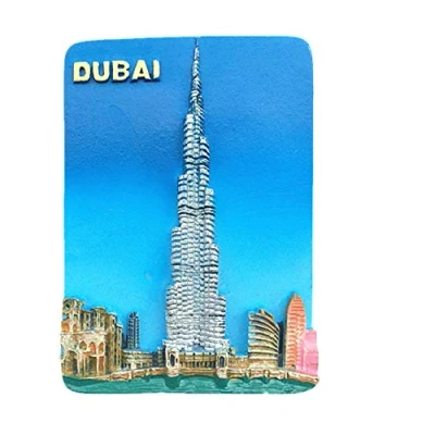 Image of 3D Dubai Souvenir fridge magnet,Home &amp; kitchen decoration magnetic sticker refrigerator magnet