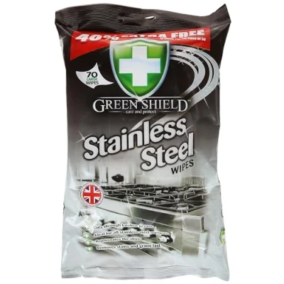 Image of Green Shield Stainless Steel Wipes 70pk