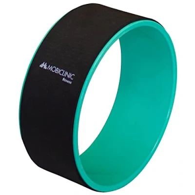 Image of Mobiclinic, Yoga wheel, Anti slip, Easily washable, Spanish Brand, Improves your flexibility and resistance, 30 x 13 cm, Multifunctional