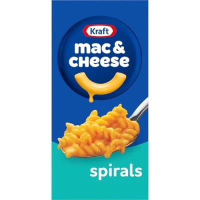 Image of Kraft Spirals Macaroni &amp; Cheese Dinner (5.5 oz Box) (Pack of 3)