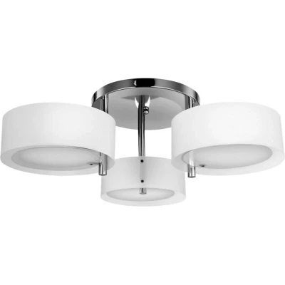 Image of HOMCOM 3 Light Acrylic Chandelier Ceiling Lighting Pendant Lamp for Living Room Bedroom