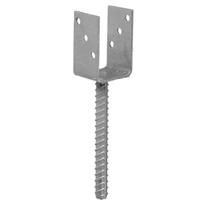 Image of Connex HV4261 Post Anchor 91 x 60 100 200 4 mm/DURCHMESSER16, U Shape, Material: Galvanised Pack of HV4210