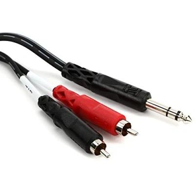 Image of Hosa TRS202 Insert Cable 6.3 mm TRS Jack 2 m