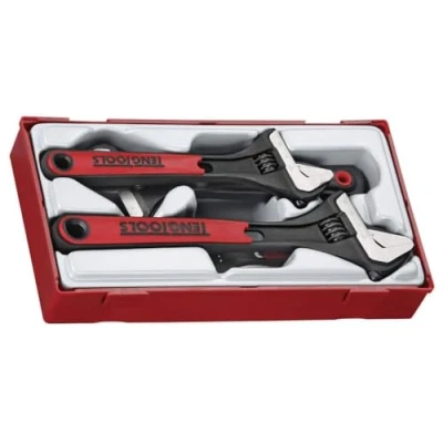 Image of Teng Tools TTADJ04 Adjustable Wrench Set (4 Piece)