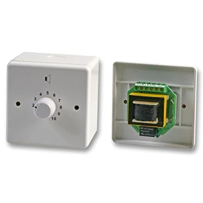 Image of Pro Signal PSG03180 Volume Control, 100v, 50w, White