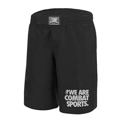 Image of LEONE 1947, Basic MMA Shorts, Unisex Adult, Blue, XS, AB795