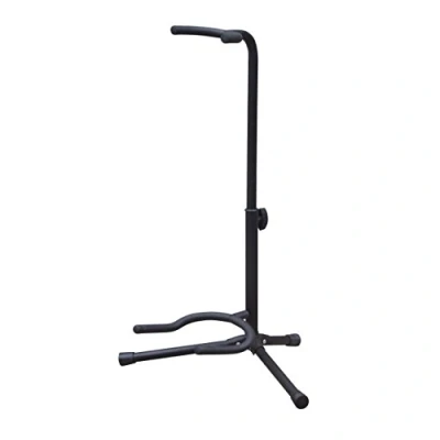 Image of Floor Standing Electric Guitar Stand with Tripod Base