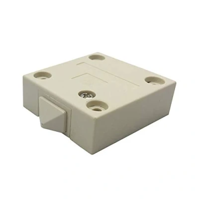 Image of FUJIE Cupboard Door Switch White Surface Push To Break Light 2A 250V Cabinet Control 1 Pack