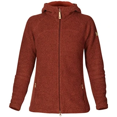 Image of Fjallraven Kaitum Fleece W Sweatshirt Autumn Leaf, XS
