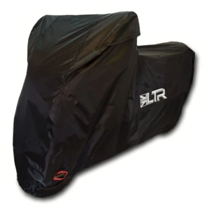 Image of LTR XXL Motorbike Cover 420D Waterproof Rain Motorcycle Covers for Outdoor Scooter Storage Thicker Heavy Duty Vented Bike Accessories Black Large, X XX Large