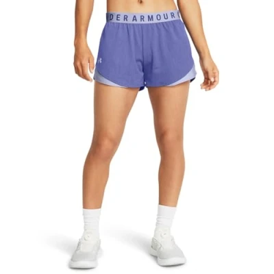 Image of Under Armour Womens Play Up Shorts Sports Training Bottoms Starlight/Celeste M