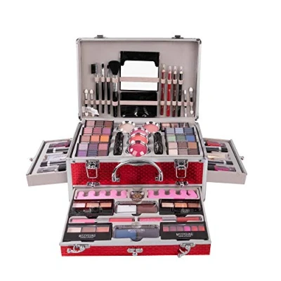 Image of CHSEEO Multi purpose Makeup Kit All in One Gift Set Essential Starter Lip Gloss Blush Brush Eyeshadow Palette Highly Pigmented Cosmetic #2