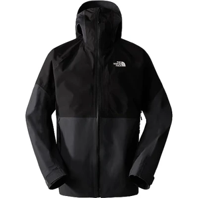 Image of The North Face Jazzi Jacket Hardshell jacket, Men&#039;s, Size: Small, Asphalt grey/black