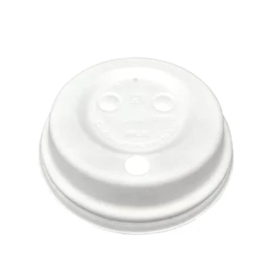 Image of Huhtamaki Wood Fibre Hot Cup Lid 90mm (1500 pack)
