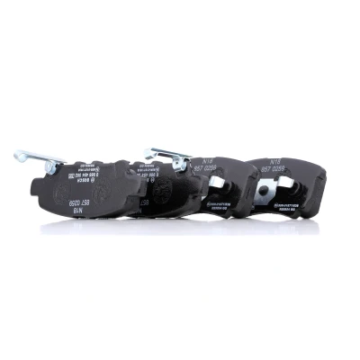 Image of Bosch BP1421 Brake Pads Rear Axle ECE R90 Certified 1 Set of 4