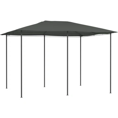 Image of vidaXL Gazebo 3x4x2.6 m Anthracite 160 g/m²