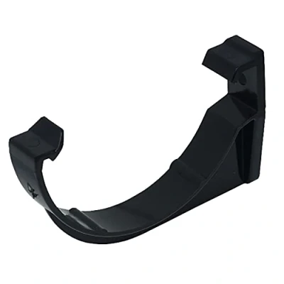 Image of FLOPLAST 112mm Half Round Fascia Gutter Bracket Black