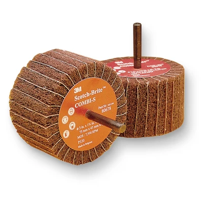 Image of 3M Combi Wheel CB ZS, 75 mm x 45 6 mm, P180