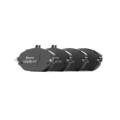 Image of 0004209300, 0004209803, 0084202820, 0084203820, 0084209300 Brake pad set BREMBO P 50 124 MERCEDES BENZ: C Class Saloon, E Saloon