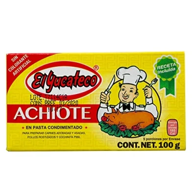Image of MexGrocer El Yucateco Achiote Paste (100g)