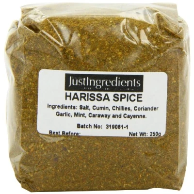 Image of JustIngredients Essentials Harissa Spice Blend 250 g Pack of 5