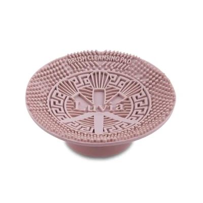Image of Luvia Silicone Makeup Brush Cleaning Pad with Suction Cup Effective Professional Cleaner