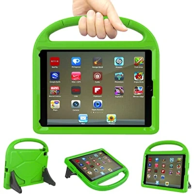 Image of TrendGate Case for New iPad 9.7 Inch 2018/2017 6th/5th Generation Lightweight Shockproof Kids Cover with Handle and Kickstand Air/iPad Air 2/iPad Pro Tablet Green