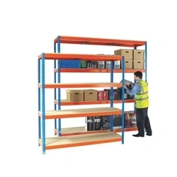 Image of Heavy Duty 1500x450mm Orange/Zinc Painted Additional Shelf
