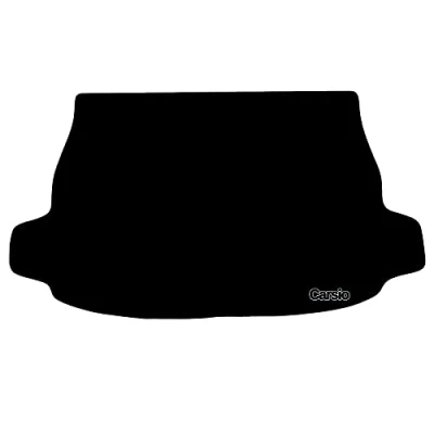 Image of Carsio Carpet Boot Liner Mat For Toyota CH R 2017+ Onwards Tailored Fit Floor Set Complete Accessory Black Custom Fitted All Weather, Anti Slip Backing &amp; Trim