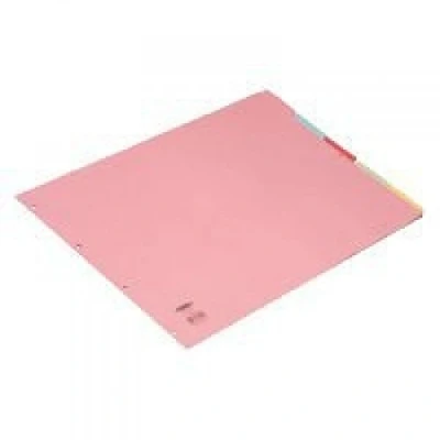 Image of Concord Subject Dividers 230 Micron Oblong 5 Part A3 Ref 70399/J3
