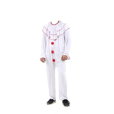 Image of The Fancy Dress® BOYS SCHOOL BOOK WEEK Scary Clown Costume for Role Play, Kids Dress Theme Parties, Children WORLD DAY OUTFIT (7 9 Years (Medium)