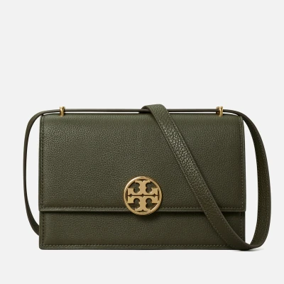 Image of Tory Burch Miller Shoulder BAG Across body bag, Women&#039;s, Size: One Size, Dark leccio