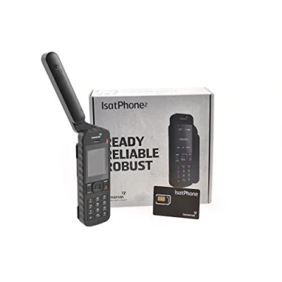 Image of Inmarsat IsatPhone 2 with SIM Card and 100 Airtime Units