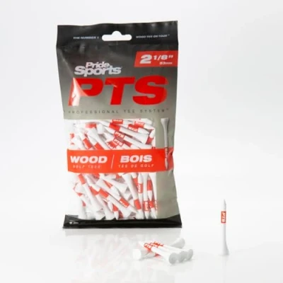 Image of PTS Unisex golf tees, Bag of 120 UK
