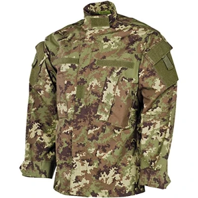 Image of MFH Mens ACU Ripstop Field Jacket Vegetato Woodland size XXL