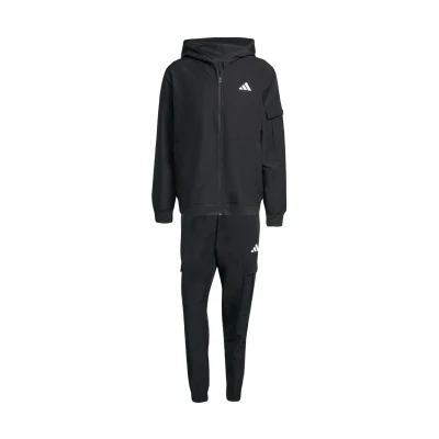 Image of adidas Sportswear M WV CRG SLI TS Tracksuit, Men&#039;s, Size: Small, Black