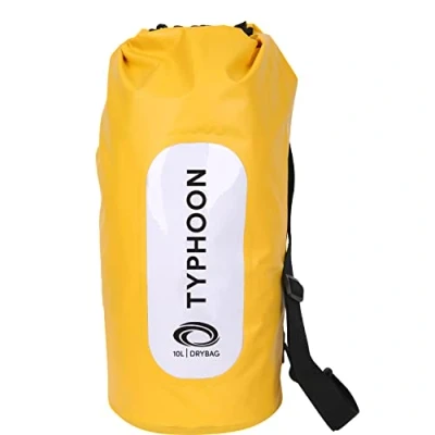 Image of Typhoon Seaton Heavy Duty Roll Top Dry Bags Yellow 10 Ltr