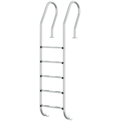 Image of Pool Ladder 54x38x211 cm 304 Stainless Steel Vidaxl