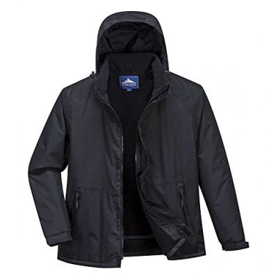 Image of Portwest Limax Insulated Jacket, Size: L, Colour: Black, S505BKRL
