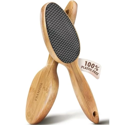 Image of BAMBUA Callus Remover (100% Plastic Free) Highly Effective File with Nano Glass for Foot Care Beautiful Feet Rasp Premium Removal