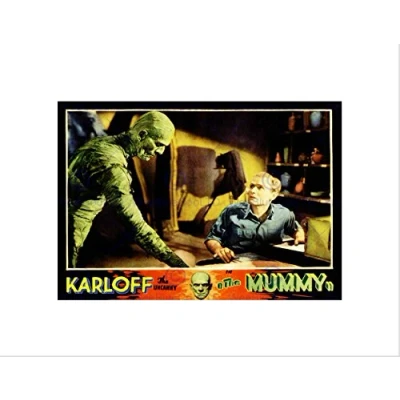 Image of Wee Blue Coo Movie Film Mummy Freund Karloff Horror Monster Egyptian Wall Art Print