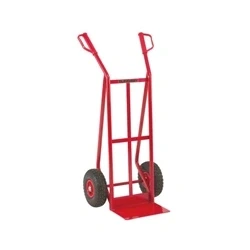 Image of Red General Purpose Hand Truck Pneumatic Tyres