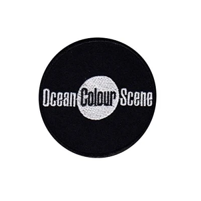 Image of Ocean Colour Scene Pop Rockband Patch Badge Embroidered Iron on Applique Souvenir Accessory