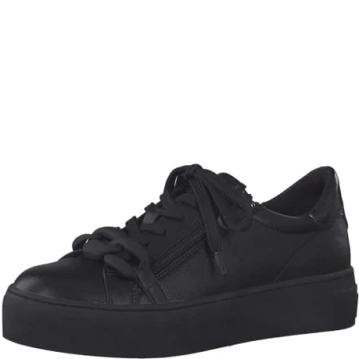 Image of MARCO TOZZI Women&#039;s 2 23762 29 Sneakers, Black (Black Comb), 6.5 UK